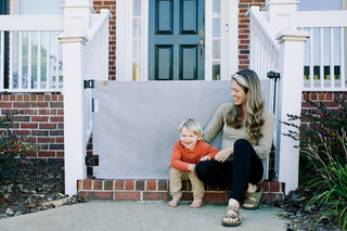 Valdese Weavers InsideOut® Baby & Pet Safety Gate — Indoor/Outdoor Performance