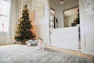 Milliken® Fabric Baby & Pet Safety Gate – Indoor/Outdoor, Durable & Stylish