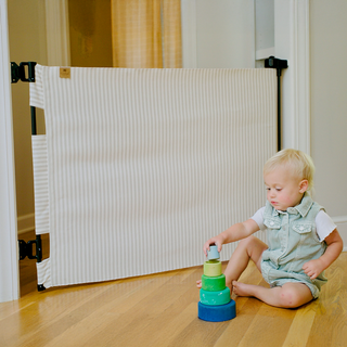 Milliken® Fabric Baby & Pet Safety Gate – Indoor/Outdoor, Durable & Stylish