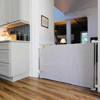 Milliken® Fabric Baby & Pet Safety Gate – Indoor/Outdoor, Durable & Stylish